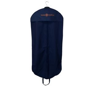Tory Burch Hanging Garment Bag Navy Travel Suit Dress Cover Full Length Zip
